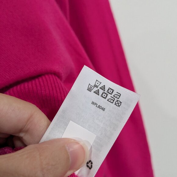 Style & Co. Super Soft Fine Knit Sweater Fuchsia Pink Size Medium - Picture 4 of 5